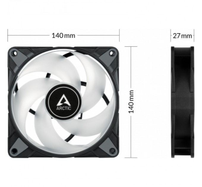 Arctic Кулер до корпусу Arctic P14 PWM PST A-RGB (ACFAN00239A)