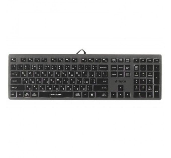A4Tech Клавіатура A4Tech FX60H USB Grey White backlit