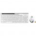 A4Tech Комплект A4Tech FB2535C Wireless/Bluetooth Icy White (FB2535C Icy White)