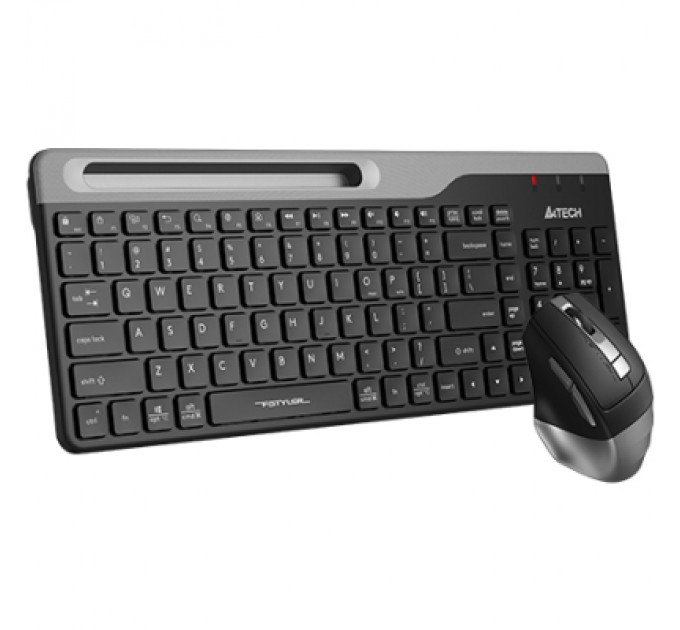 A4Tech Комплект A4Tech FB2535C Wireless/Bluetooth Smoky Grey (FB2535C Smoky Grey)