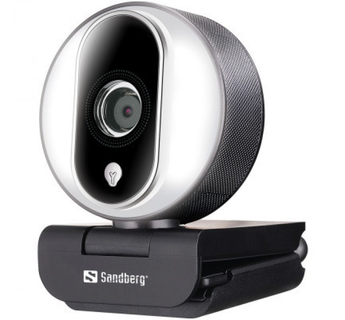 Sandberg Веб-камера Sandberg Streamer Webcam Pro Full HD Autofocus Ring Light Black (134-12)