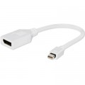 Cablexpert Перехідник mini DisplayPort to DisplayPort Cablexpert (A-mDPM-DPF-001-W)