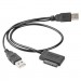 Cablexpert Перехідник USB 2.0 to Slimline SATA 13 pin Cablexpert (A-USATA-01)