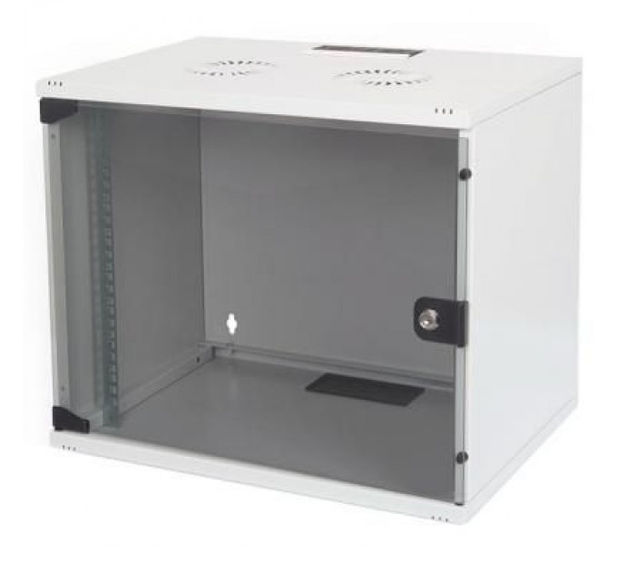 Digitus Шафа настінна Digitus 7U 19" 540x400, сткляні дверцята, 60kg max (DN-1907U-S-1)