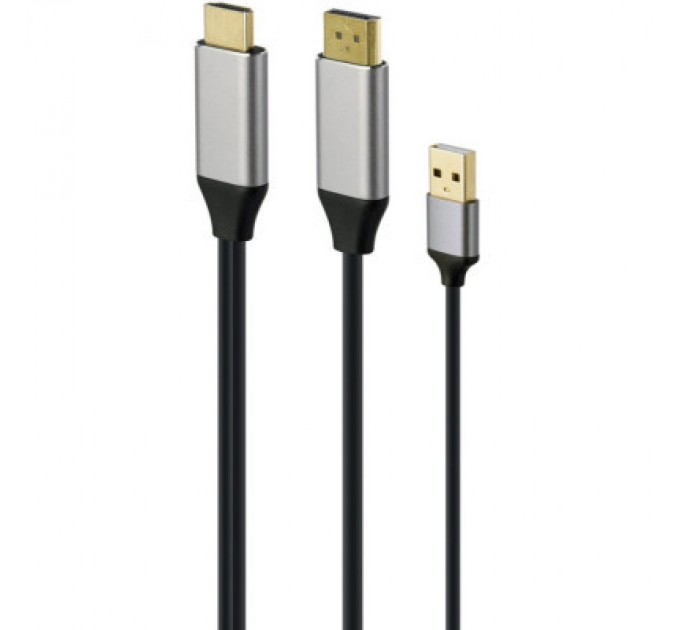 Cablexpert Перехідник Cablexpert HDMI to DisplayPort 4K 60Hz 2m (A-HDMIM-DPM-01)