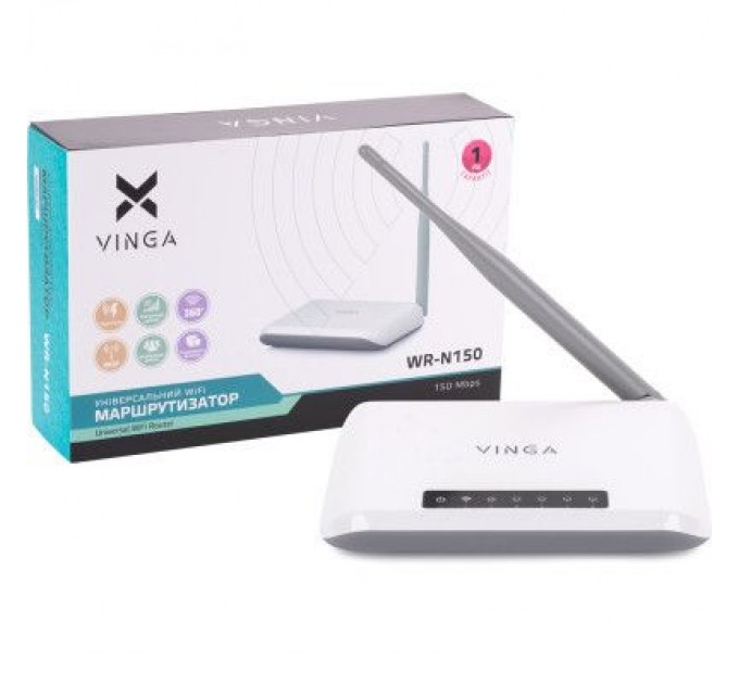 Vinga Маршрутизатор Vinga WR-N150
