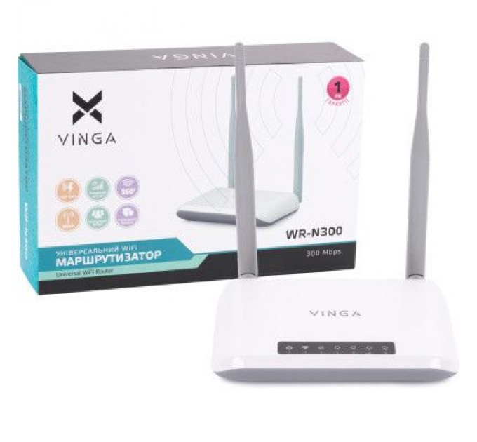 Vinga Маршрутизатор Vinga WR-N300