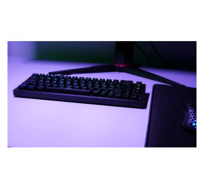 Xtrfy Клавіатура Xtrfy K5 68 keys Kailh Red Hot-swap RGB UA Black (K5-RGB-CPT-BLACK-R-UKR)