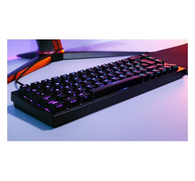 Xtrfy Клавіатура Xtrfy K5 68 keys Kailh Red Hot-swap RGB UA Black (K5-RGB-CPT-BLACK-R-UKR)