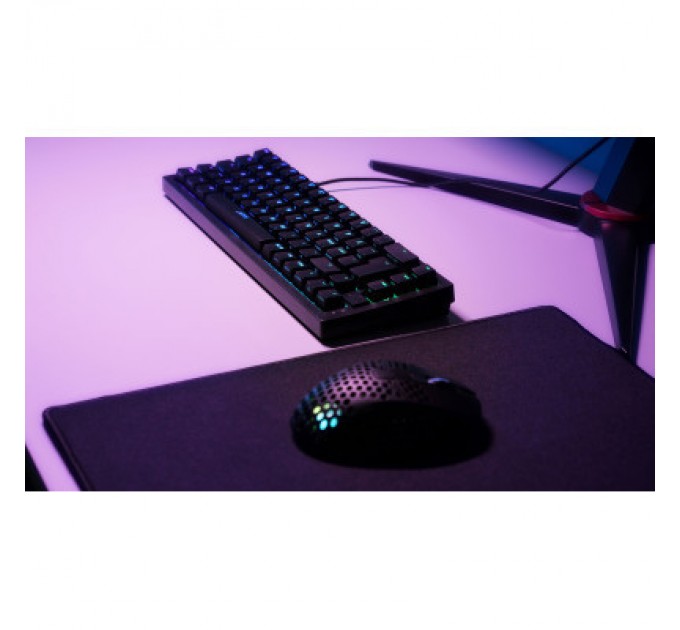 Xtrfy Клавіатура Xtrfy K5 68 keys Kailh Red Hot-swap RGB UA Black (K5-RGB-CPT-BLACK-R-UKR)