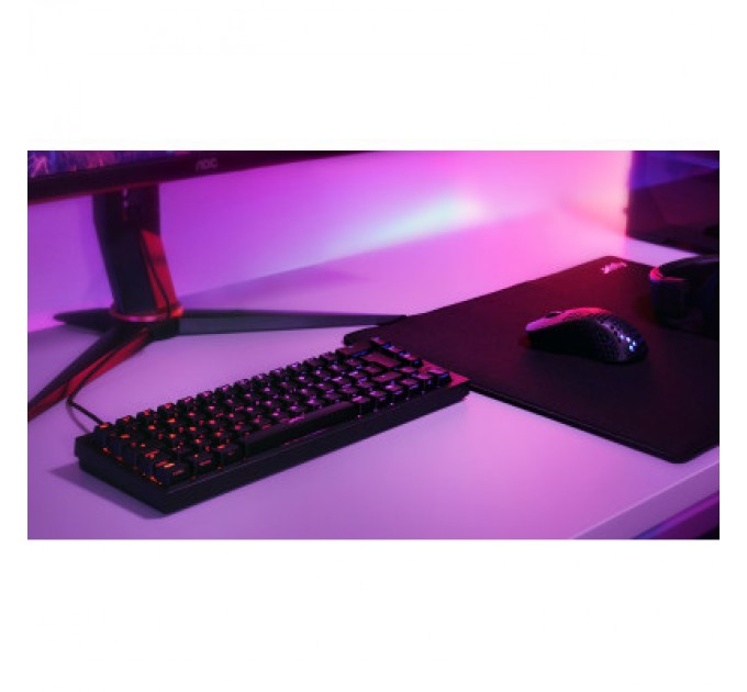Xtrfy Клавіатура Xtrfy K5 68 keys Kailh Red Hot-swap RGB UA Black (K5-RGB-CPT-BLACK-R-UKR)