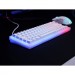 Xtrfy Клавіатура Xtrfy K5 68 keys Kailh Red Hot-swap RGB UA White (K5-RGB-CPT-TPWHITE-R-UKR)