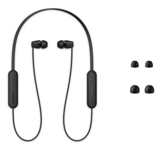 Sony Навушники Sony WI-C100 Black (WIC100B.CE7)