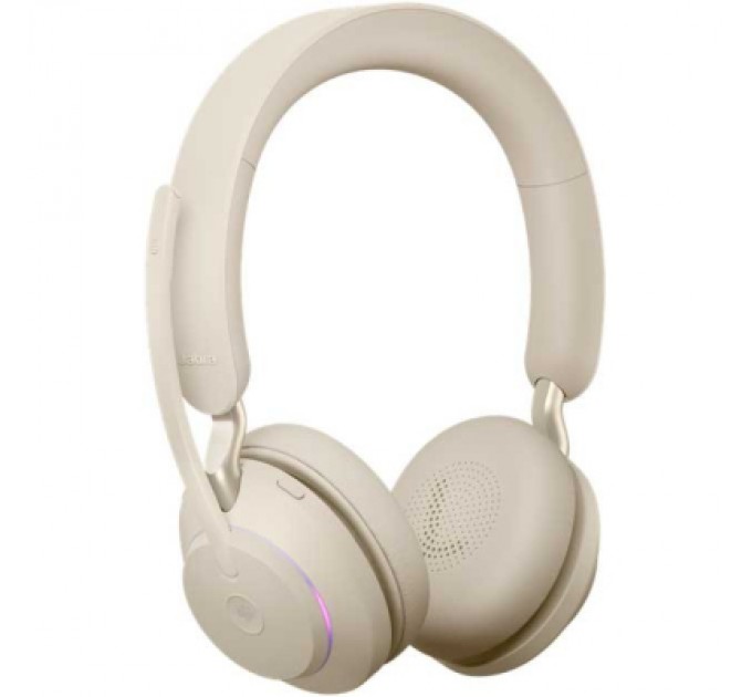 Jabra Навушники Jabra Evolve2 65 Link380c MS Stereo Beige (26599-999-898)