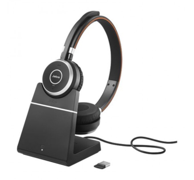 Jabra Навушники Jabra Evolve 65 SE Link380a MS Stereo + with charging base (6599-833-399)