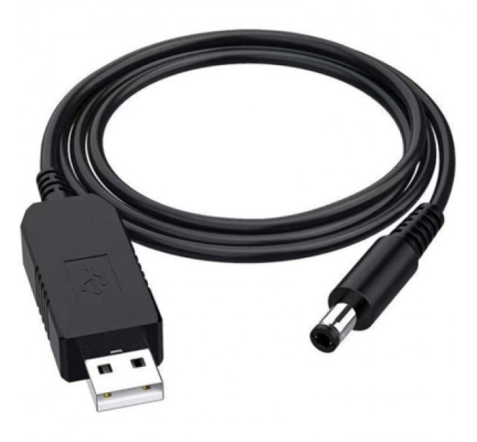 Armorstandart Кабель живлення USB to DC 5.5x2.1 12V 0.8m Armorstandart (ARM65663)