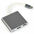 Cablexpert Перехідник USB Type-C to HDMI Cablexpert (A-CM-HDMIF-02-SG)