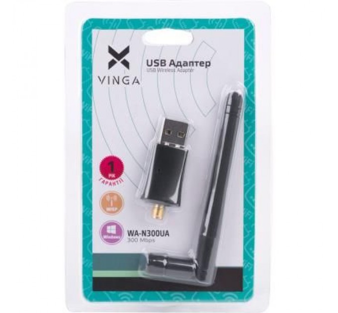 Vinga Мережева карта Wi-Fi Vinga WA-N300UA