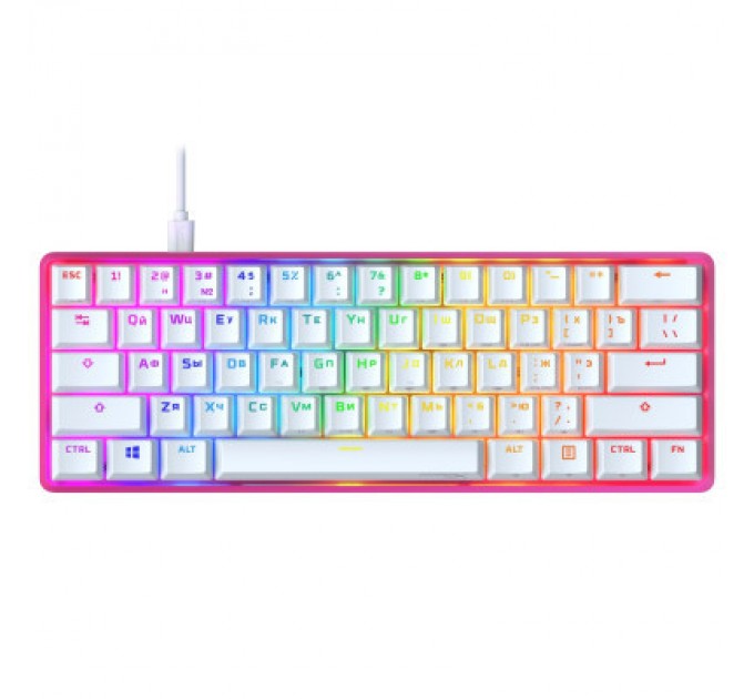 HyperX Клавіатура HyperX Alloy Origins 60 Pink (572Y6AA)