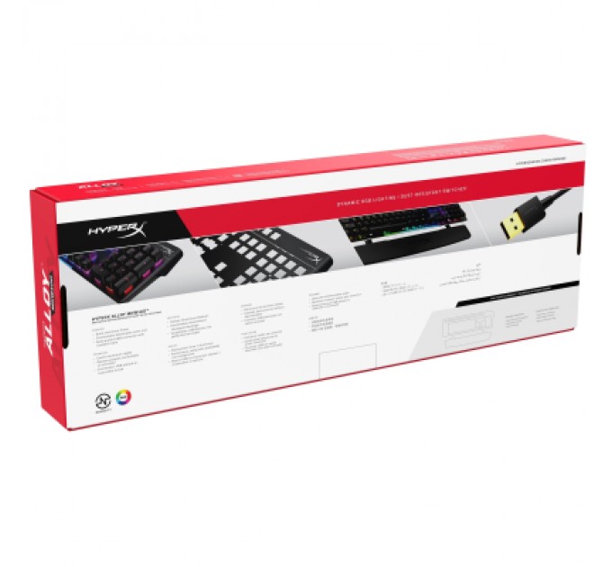 HyperX Клавіатура HyperX MKW100 Mechnical TTC Red (4P5E1AX)