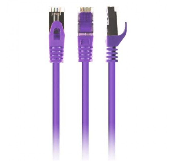 Cablexpert Патч-корд 0.5м S/FTP Cat 6A CU LSZH violet Cablexpert (PP6A-LSZHCU-V-0.5M)