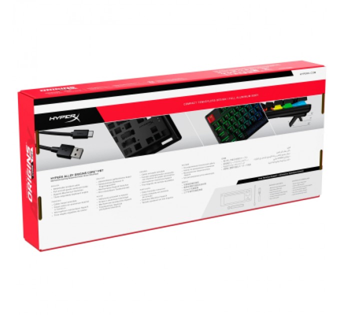 HyperX Клавіатура HyperX Alloy Origins Core PBT HX Red (639N7AA)