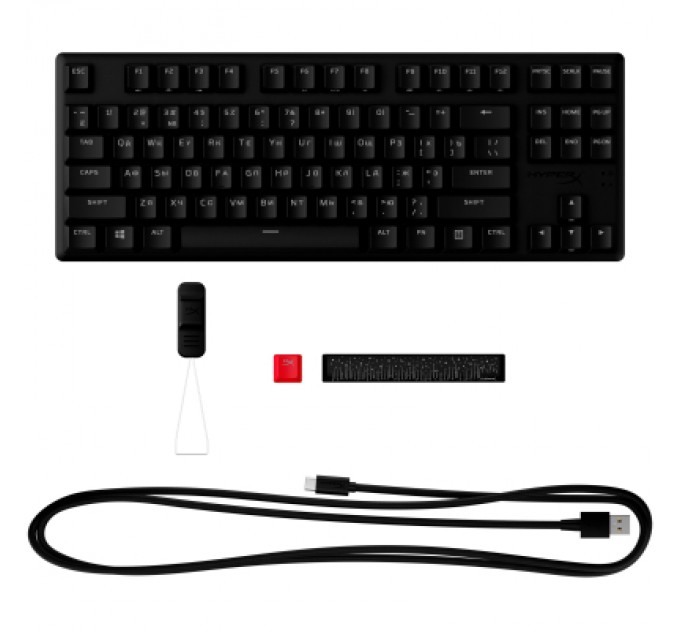 HyperX Клавіатура HyperX Alloy Origins Core PBT HX Aqua (639N9AA)