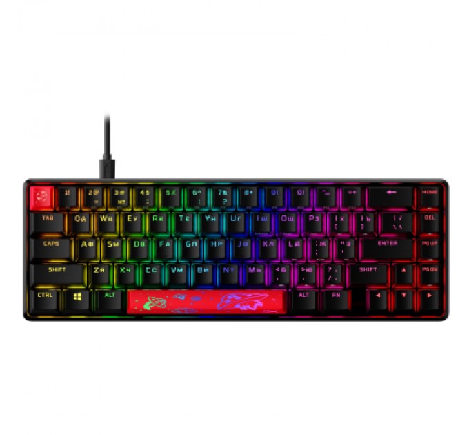 HyperX Клавіатура HyperX Alloy Origins 65 HX Red (4P5D6AX)