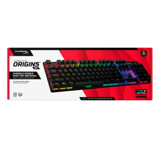 HyperX Клавіатура HyperX Alloy Origins PBT HX Aqua (639N5AA)