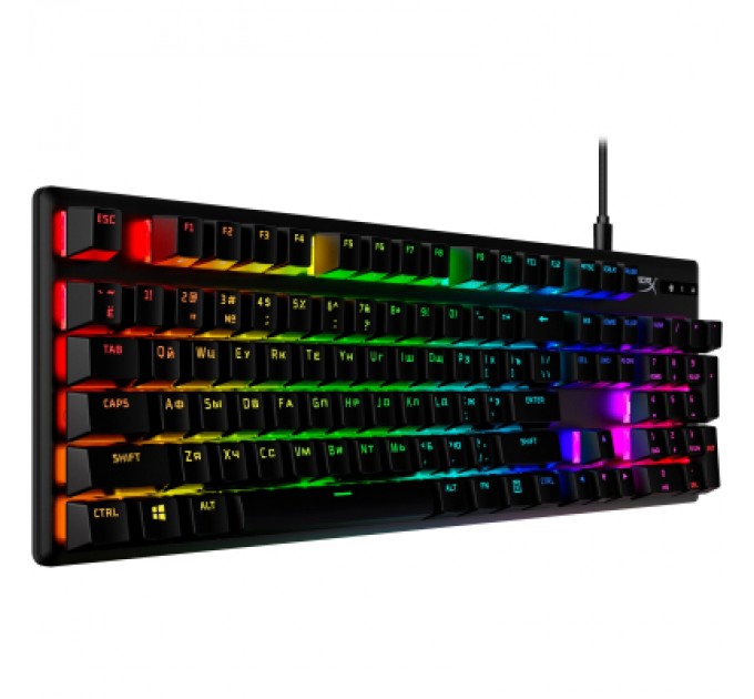 HyperX Клавіатура HyperX Alloy Origins PBT HX Aqua (639N5AA)