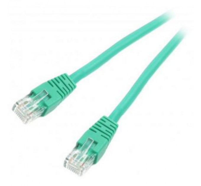 Cablexpert Патч-корд 0.25м UTP cat 6 CCA green Cablexpert (PP6U-0.25M/G)