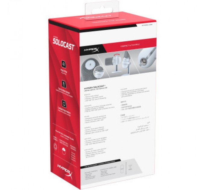 HyperX Мікрофон HyperX SoloCast White (519T2AA)