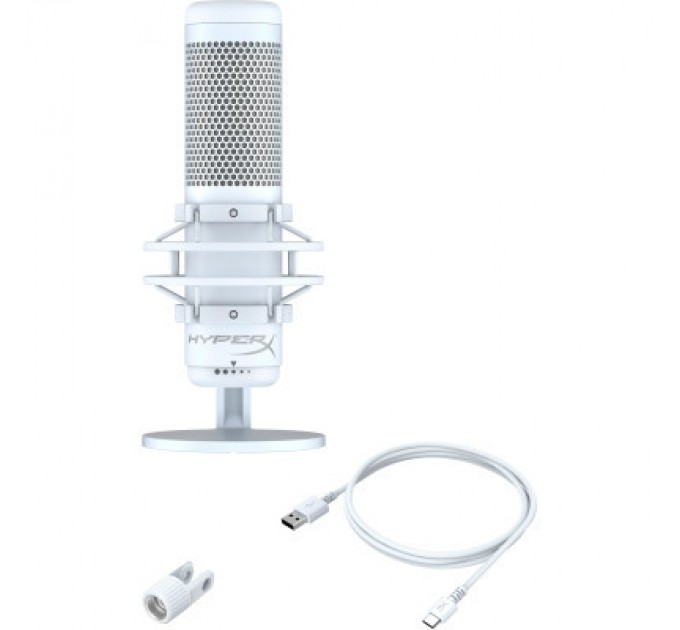 HyperX Мікрофон HyperX QuadCast S White (519P0AA)