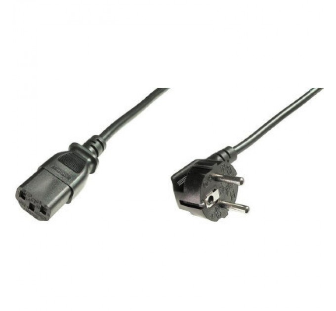 Digitus Кабель живлення C13 1.2m, black Digitus (AK-440110-012-S)