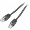 Cablexpert Патч-корд 0.5м UTP cat 6 CCA black Cablexpert (PP6U-0.5M/BK)