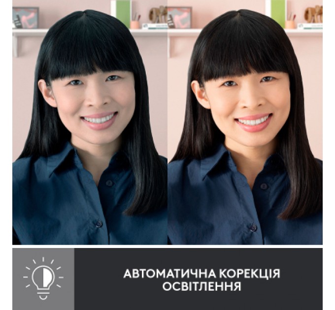 Logitech Веб-камера Logitech Brio 300 FHD White (960-001442)