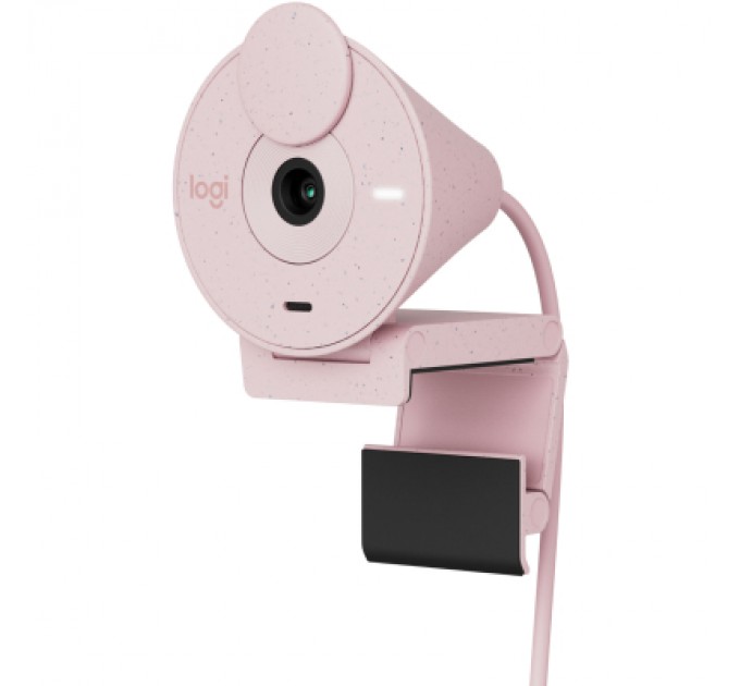 Logitech Веб-камера Logitech Brio 300 FHD Rose (960-001448)