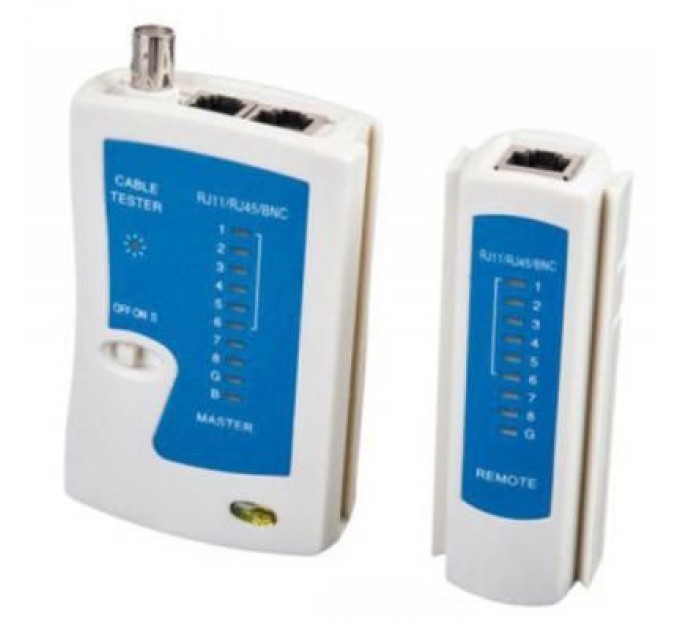 Kingda Тестер кабельний RJ-45, RJ-12, RJ-11, COAXIAL Kingda (KD-CT006)