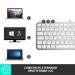Logitech Клавіатура Logitech MX Keys Mini Wireless Illuminated UA Pale Grey (920-010499)