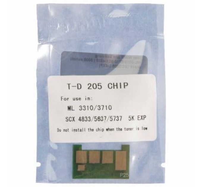 WWM Чип для картриджа Samsung ML-3310/3710/SCX-4833 5К Black WWM (GCD205 L-EXP)