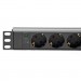 Kingda Силовий блок Kingda 19" 1U 9xSchuko, С14, без кабеля (KD-GER(16)N1009WKPB19A-C14)