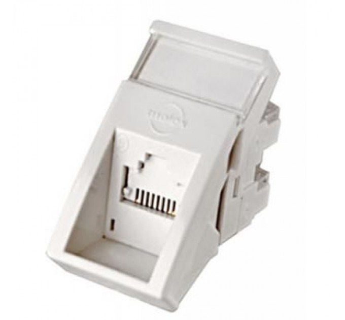 Molex Модуль Keystone RJ45 UTP кат. 6, 22.5x45, кутовий Molex (MLG-00021-02)