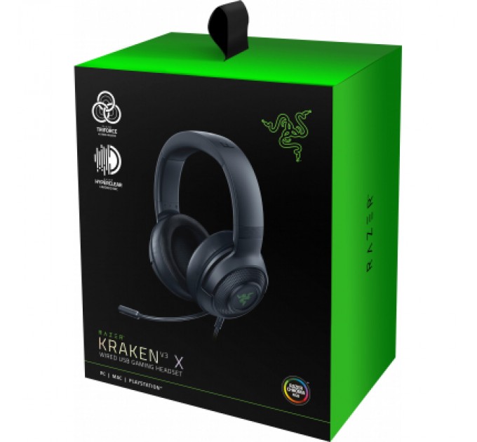 Razer Навушники Razer Kraken V3 X USB Black (RZ04-03750300-R3M1)