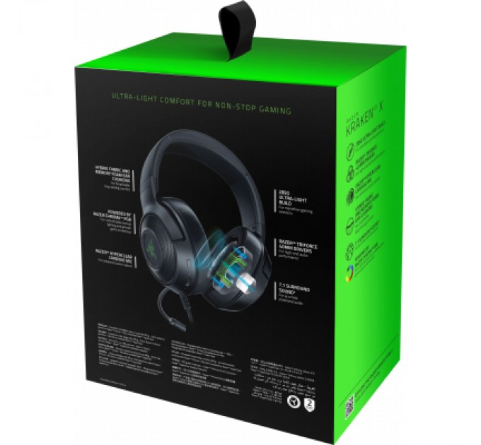 Razer Навушники Razer Kraken V3 X USB Black (RZ04-03750300-R3M1)