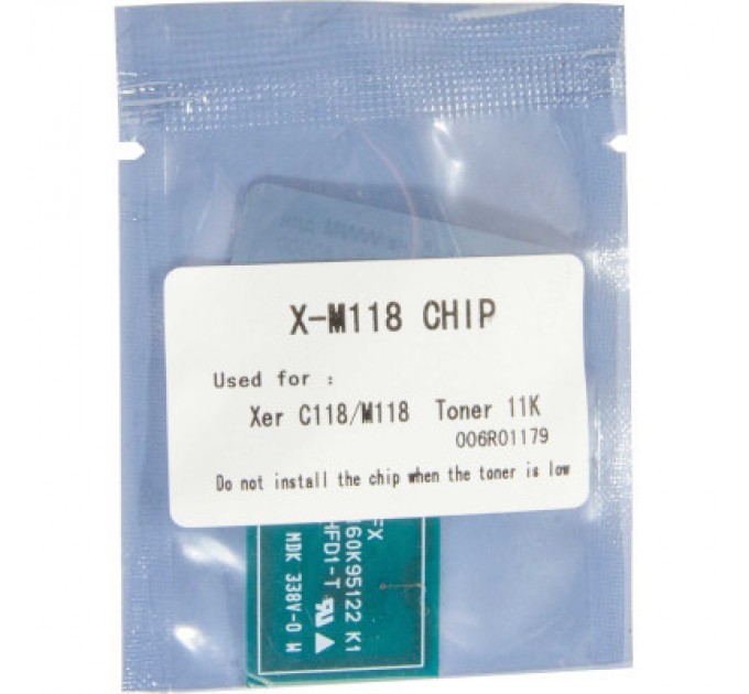 WWM Чип для картриджа фотобарабана Xerox WC C118/M118 60К WWM (JYD-Xer M118D)
