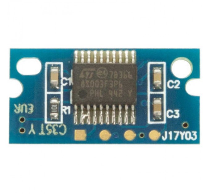 AHK Чип для картриджа Konica Minolta Bizhub C35/35P JND, 8К Yellow AHK (1800846)
