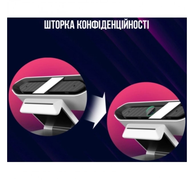 Lorgar Веб-камера Lorgar Rapax 701 Streaming 2K Pink (LRG-SC701PK)