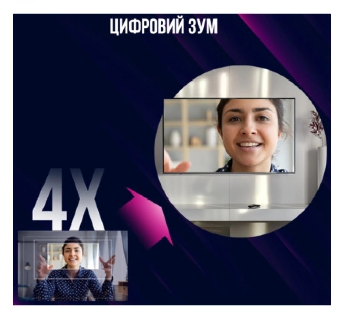 Lorgar Веб-камера Lorgar Rapax 701 Streaming 2K White (LRG-SC701WT)