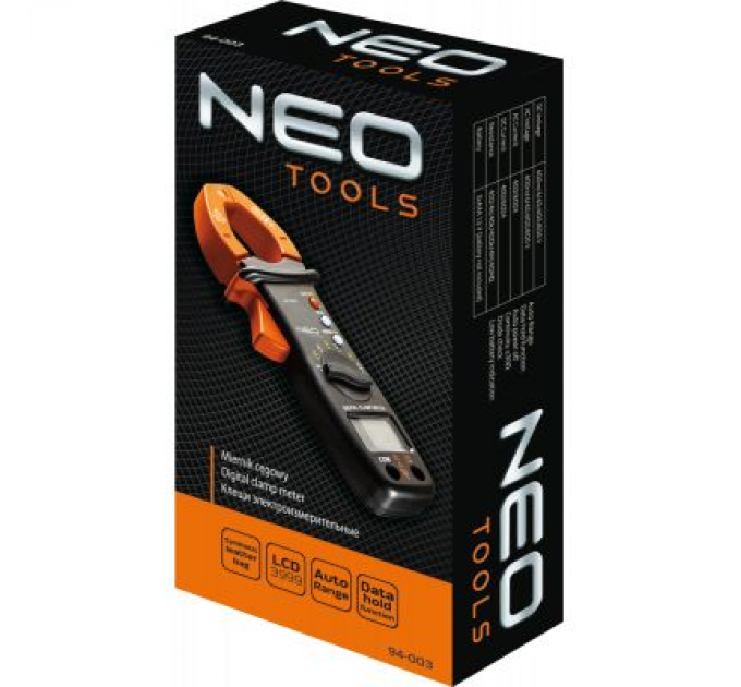 Neo Tools Токові кліщі Neo Tools 94-003