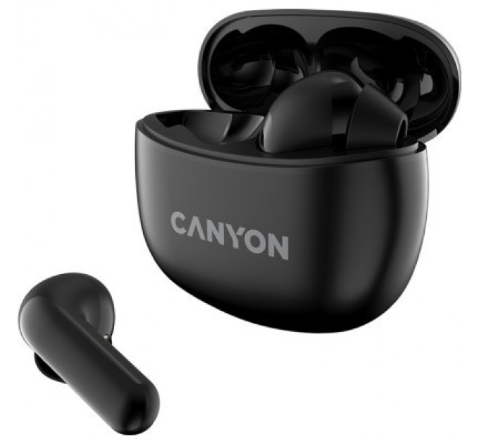Canyon Навушники Canyon TWS-5 Black (CNS-TWS5B)